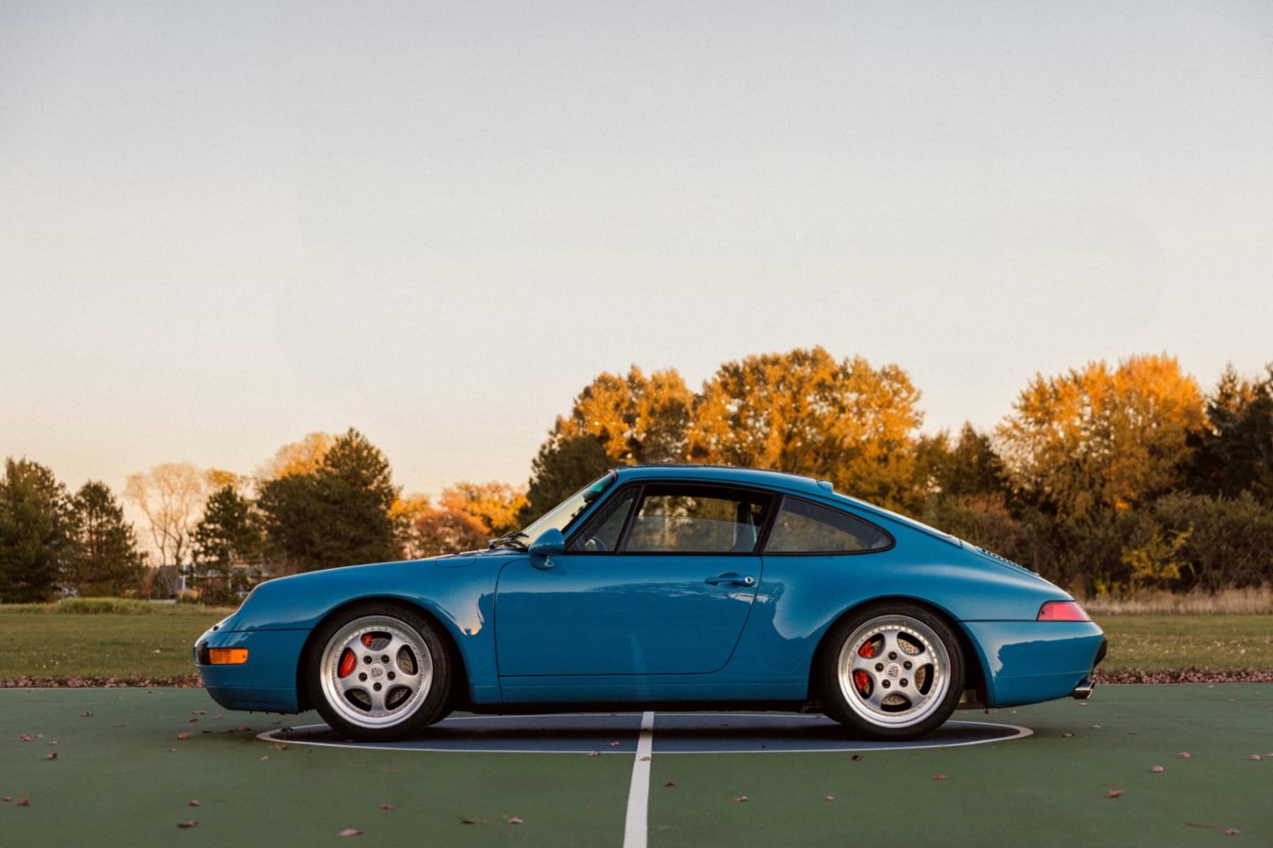 1995 Porsche 993 Blue Turquoise